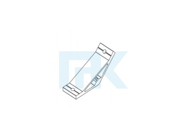 135° Aluminum Extrusion Bracket